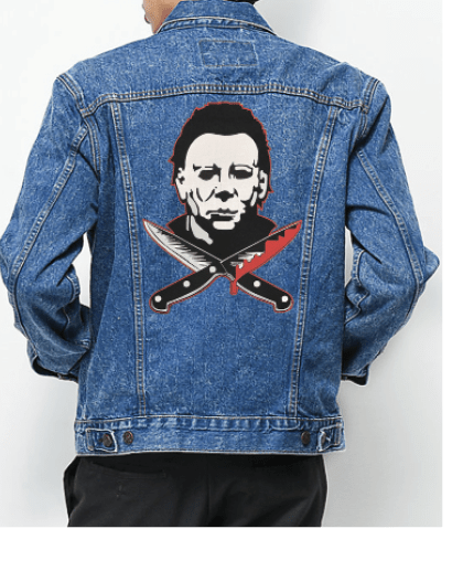 Halloween 2 Michael Myers Knives Large Embroidered Patch - Rock Rebel